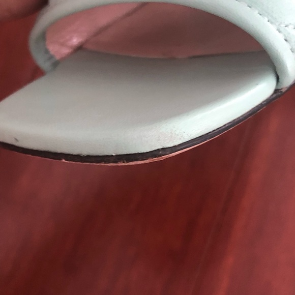 Gucci Marmot GG slide sandals mules . Mint green & Chevron quilted - Picture 12 of 15